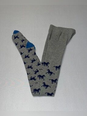 Horse print tights